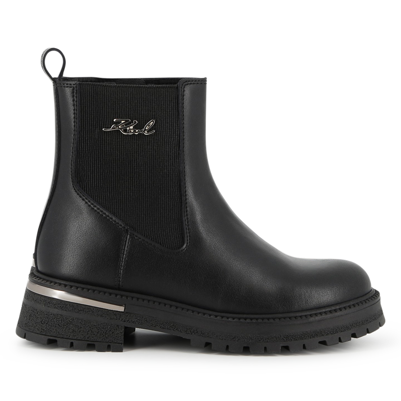 Botines KARL LAGERFELD KIDS 
                        NI&Ntilde;A