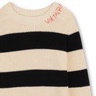 Jersey de cuello redondo a rayas ZADIG & VOLTAIRE 
                    NI&Ntilde;O