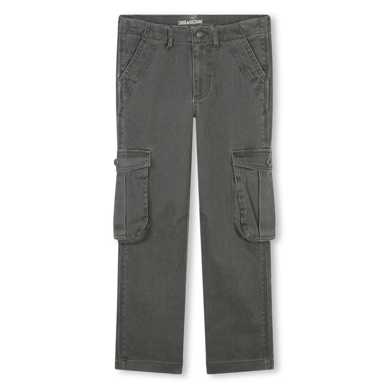 Pantal&oacute;n cargo con botones ZADIG & VOLTAIRE 
                        NI&Ntilde;O