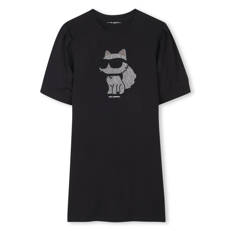 Vestido de manga corta KARL LAGERFELD KIDS 
                        NI&Ntilde;A