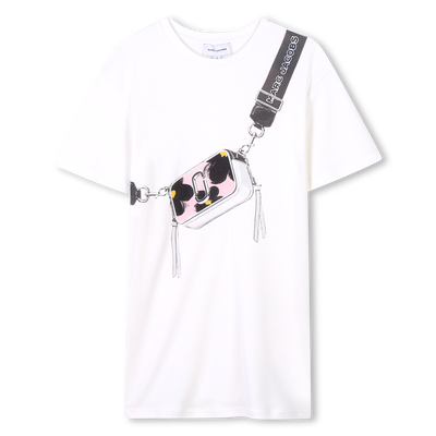 Vestido manga corta y algod&oacute;n MARC JACOBS NI&Ntilde;A