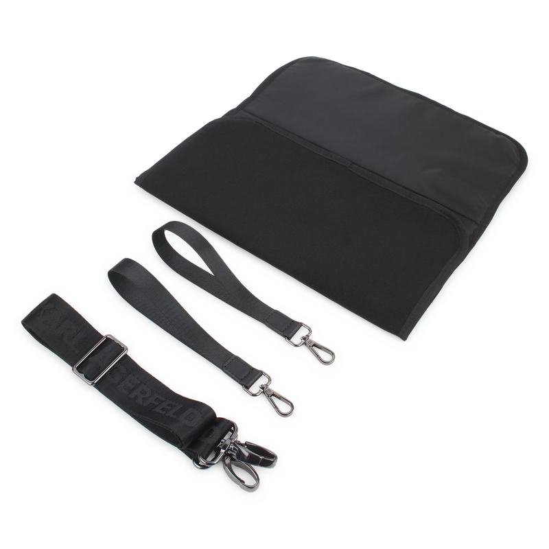 Bolso cambiador con parche KARL LAGERFELD KIDS 
                        UNISEXO