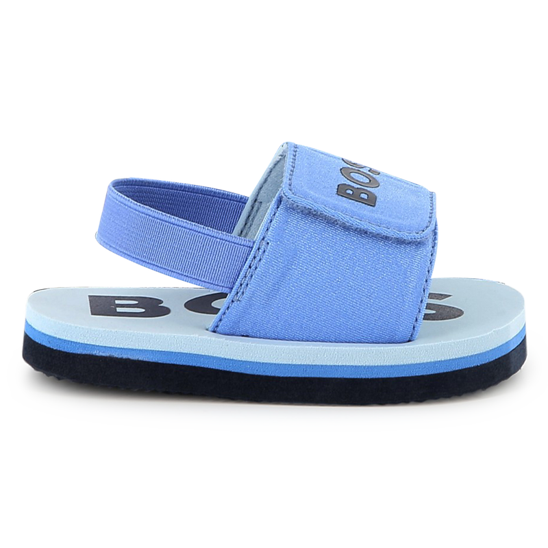 Chanclas con velcro BOSS 
                        NI&Ntilde;O