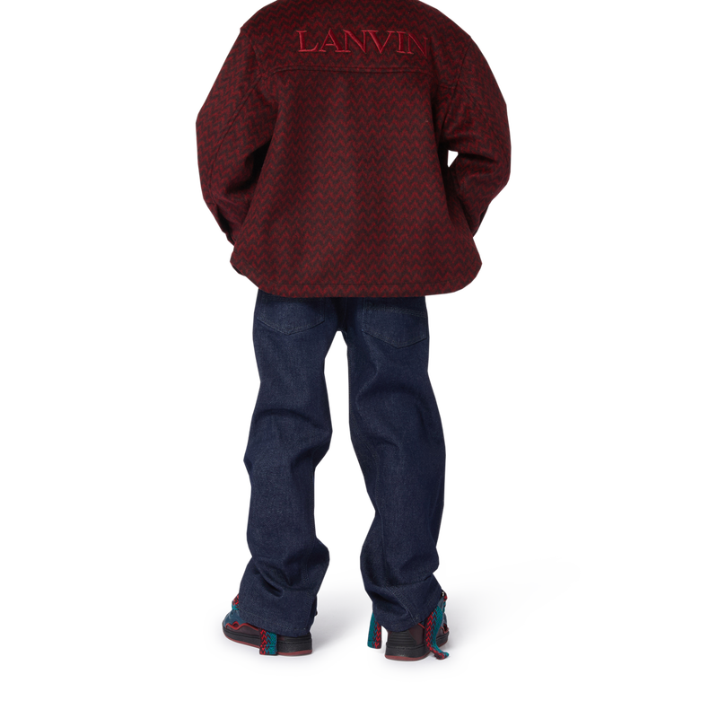 Sobrecamisa en polar estampada LANVIN 
                        NI&Ntilde;O