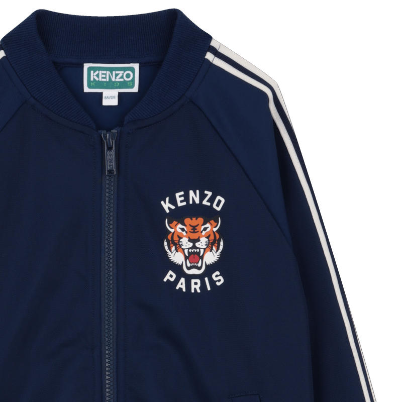 SUDADERA JOGGING CON CIERRE DE CREMALLERA KENZO KIDS 
                        UNISEXO