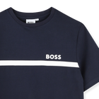 Camiseta de mangas cortas BOSS 
                    NI&Ntilde;O