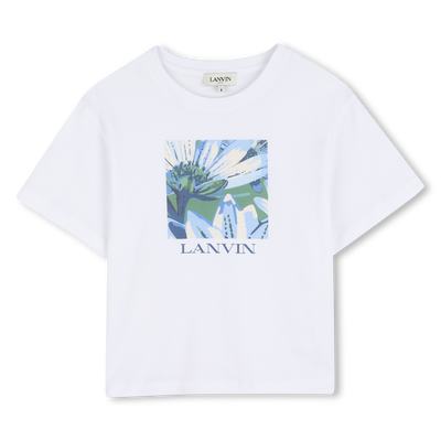 CAMISETA DE MANGA CORTA LANVIN NI&Ntilde;A