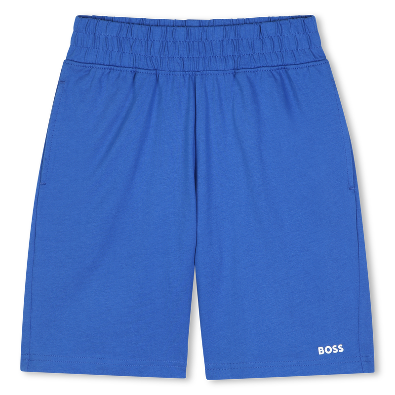 CONJUNTO CAMISETA + BERMUDAS BOSS 
                        NI&Ntilde;O