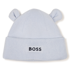 Conjunto de gorro y zapatillas. BOSS 
                    NI&Ntilde;O