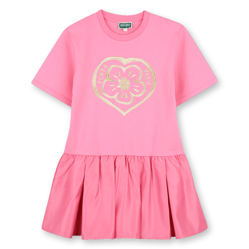Vestido de manga corta KENZO KIDS 
                        NI&Ntilde;A