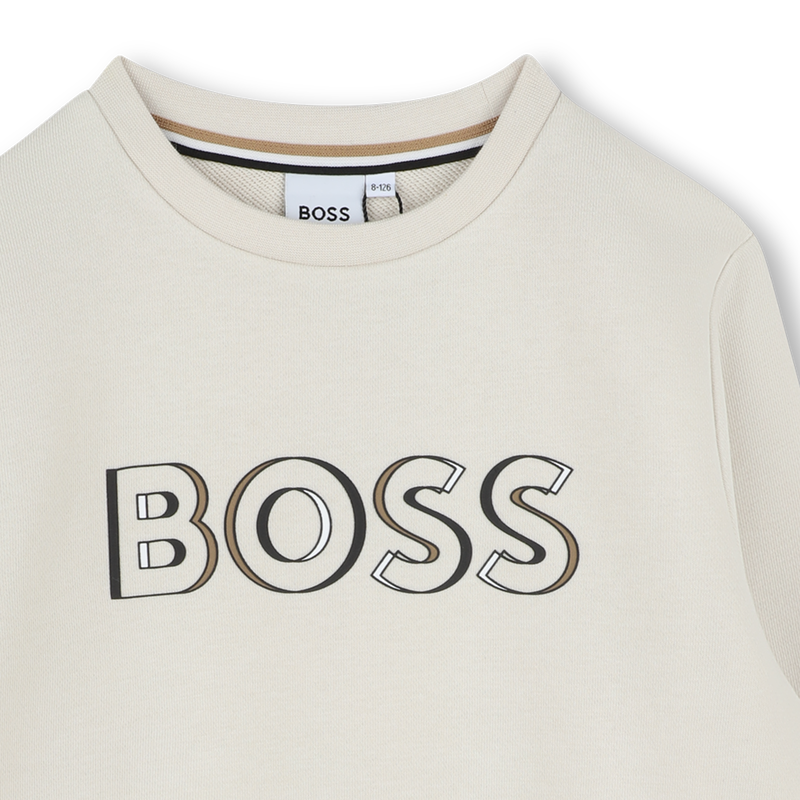 Su&eacute;ter de mulet&oacute;n BOSS 
                        NI&Ntilde;O