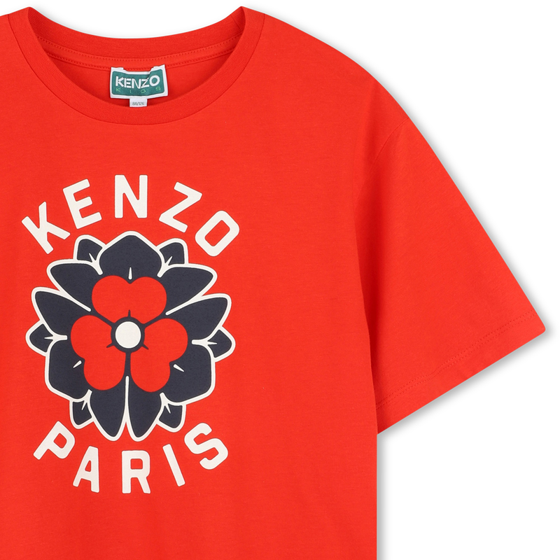 Camiseta con logo estampado KENZO KIDS 
                        NI&Ntilde;A