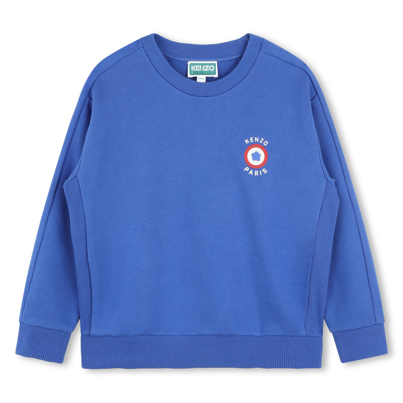 Su&eacute;ter de mulet&oacute;n estampado KENZO KIDS 
                        NI&Ntilde;O