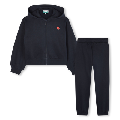 Conjunto de c&aacute;rdigan y pantal&oacute;n de felpa KENZO KIDS NI&Ntilde;A