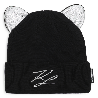 Gorro de punto KARL LAGERFELD KIDS NI&Ntilde;A