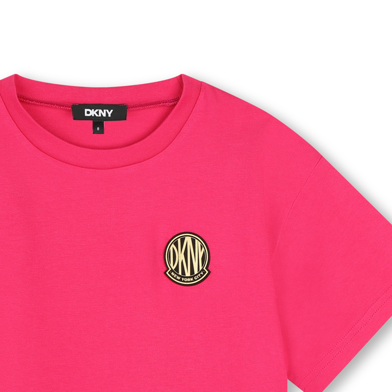 Camiseta de manga corta DKNY 
                        NI&Ntilde;A