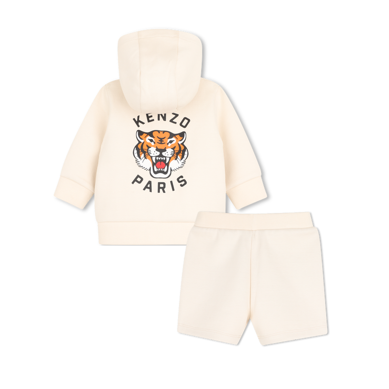 Conjunto de c&aacute;rdigan y pantal&oacute;n corto KENZO KIDS 
                        UNISEXO