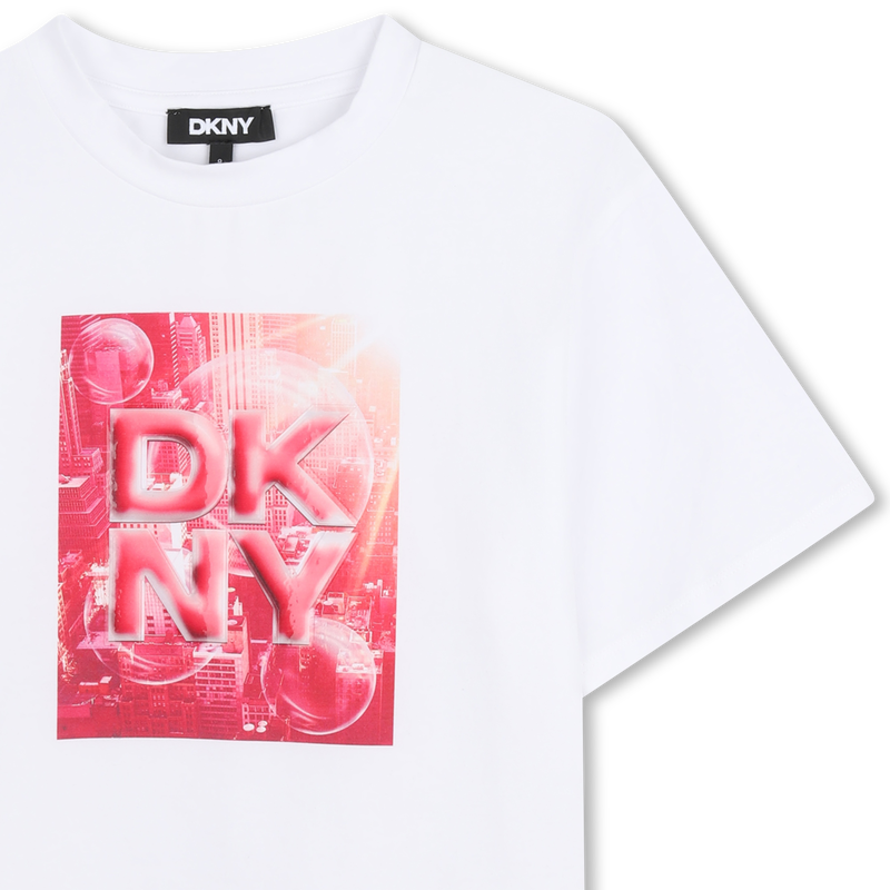 Camiseta de manga corta DKNY 
                        NI&Ntilde;A