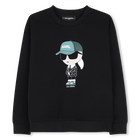 Sudadera KARL LAGERFELD KIDS 
                    NI&Ntilde;O