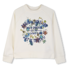 Sudadera de cuello redondo ZADIG VOLTAIRE 
                    NI&Ntilde;A