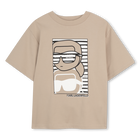 Camiseta de manga corta KARL LAGERFELD KIDS 
                    NI&Ntilde;O