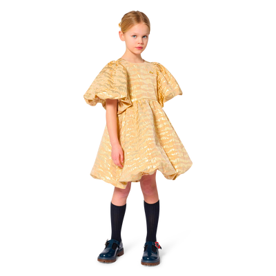 Vestido de ceremonia y scrunchie KENZO KIDS NI&Ntilde;A