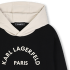 Sudadera con capucha KARL LAGERFELD KIDS 
                    NI&Ntilde;O