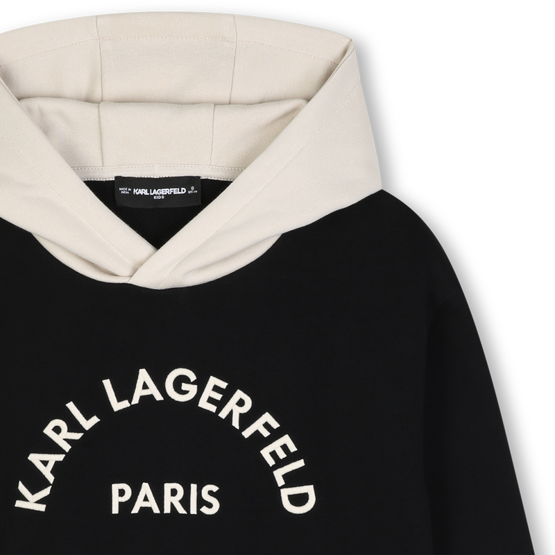 Sudadera con capucha KARL LAGERFELD KIDS 
                        NI&Ntilde;O
