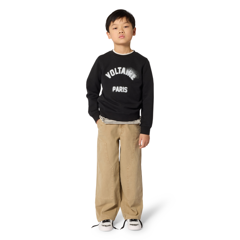 PANTALONES ANCHOS ZADIG & VOLTAIRE 
                        NI&Ntilde;O