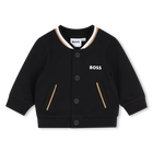 Conjunto camiseta + pantal&oacute;n + c&aacute;rdigan BOSS 
                    NI&Ntilde;O