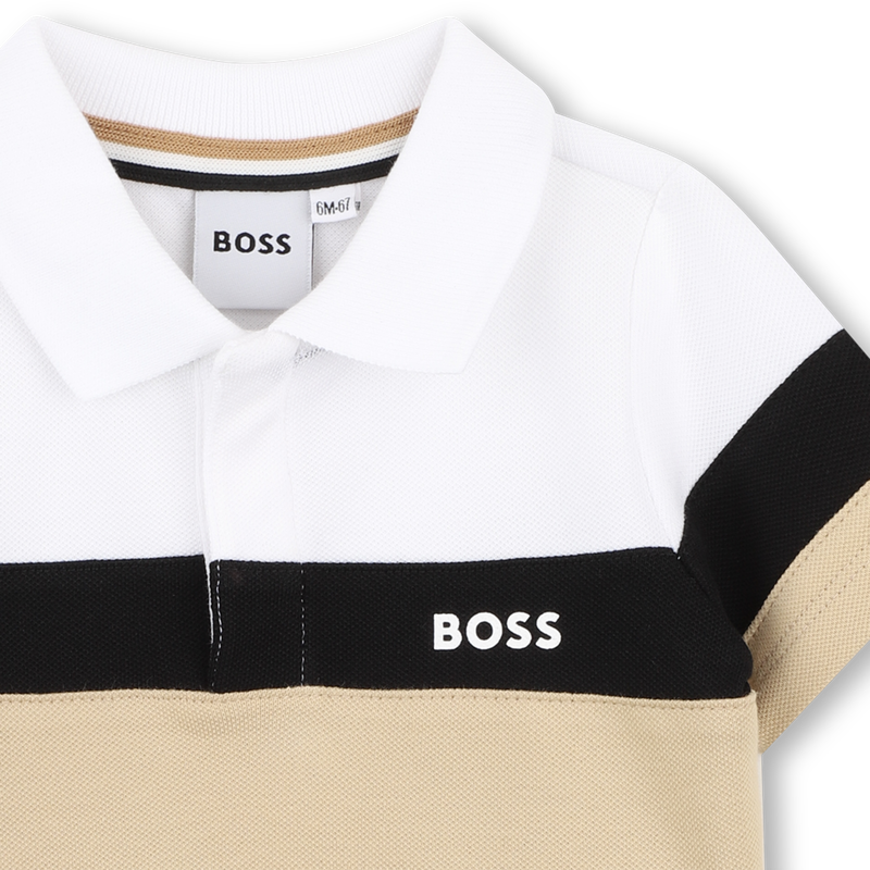 POLO DE MANGA CORTA BOSS 
                        NI&Ntilde;O