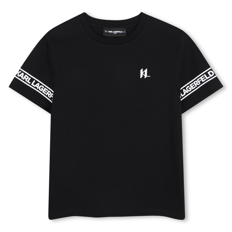 Camiseta de mangas cortas KARL LAGERFELD KIDS 
                        NI&Ntilde;O