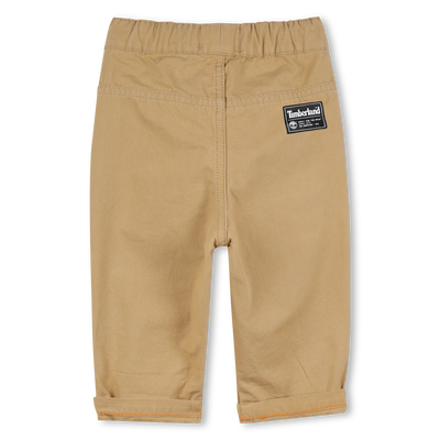 Pantal&oacute;n amplio de gabardina TIMBERLAND NI&Ntilde;O
