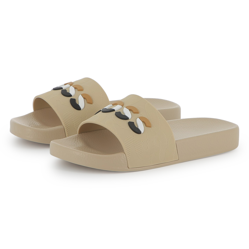 Chanclas con tira ancha BOSS 
                        NI&Ntilde;O