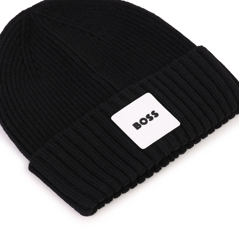 Gorro de punto BOSS 
                        NI&Ntilde;O