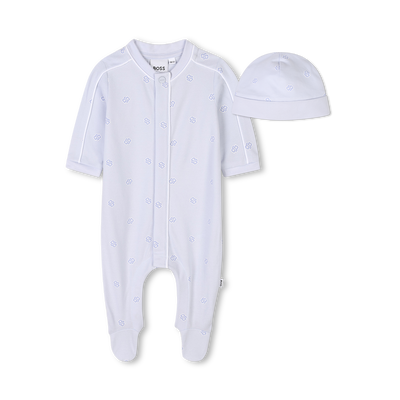 Pijama y gorro estampados BOSS NI&Ntilde;O