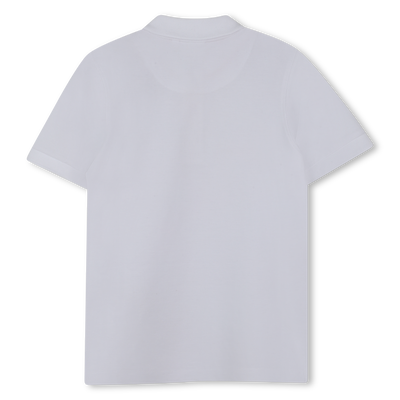 Polo de piqu&eacute; y manga corta HUGO NI&Ntilde;O