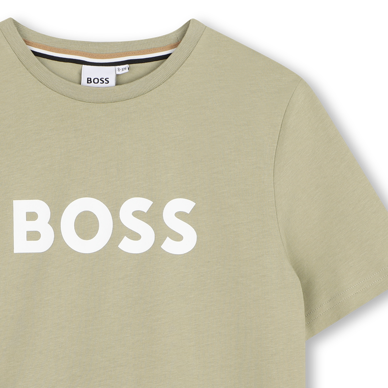 Camiseta de mangas cortas BOSS 
                        NI&Ntilde;O