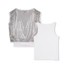 Camiseta 2 en 1 DKNY 
                    NI&Ntilde;A
