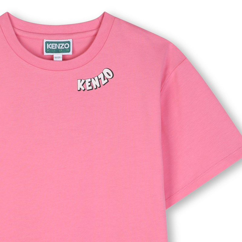 Vestido de manga corta KENZO KIDS 
                        NI&Ntilde;A