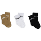 Pack de 3 pares de calcetines BOSS 
                    NI&Ntilde;O
