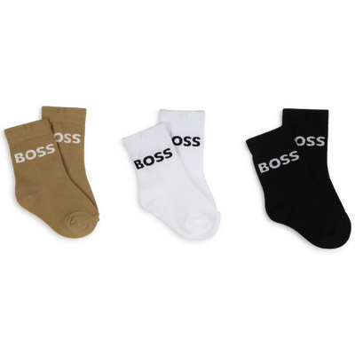 Pack de 3 pares de calcetines BOSS NI&Ntilde;O