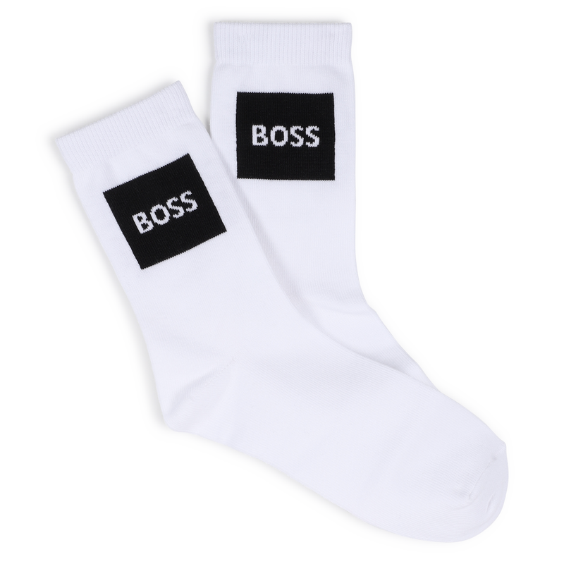 JUEGO DE 3 PARES DE CALCETINES BOSS 
                        NI&Ntilde;O