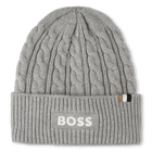 Gorro de punto trenzado BOSS 
                    NI&Ntilde;O