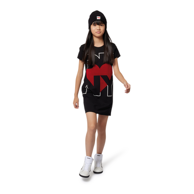 Vestido de manga corta DKNY NI&Ntilde;A