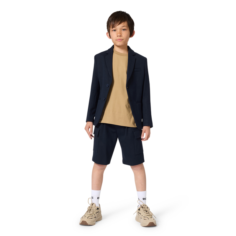TRAJE BERMUDAS BOSS 
                        NI&Ntilde;O