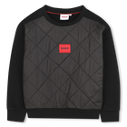 Sudadera de cuello redondo HUGO 
                    NI&Ntilde;O