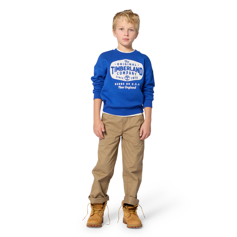 Sudadera TIMBERLAND 
                        NI&Ntilde;O
