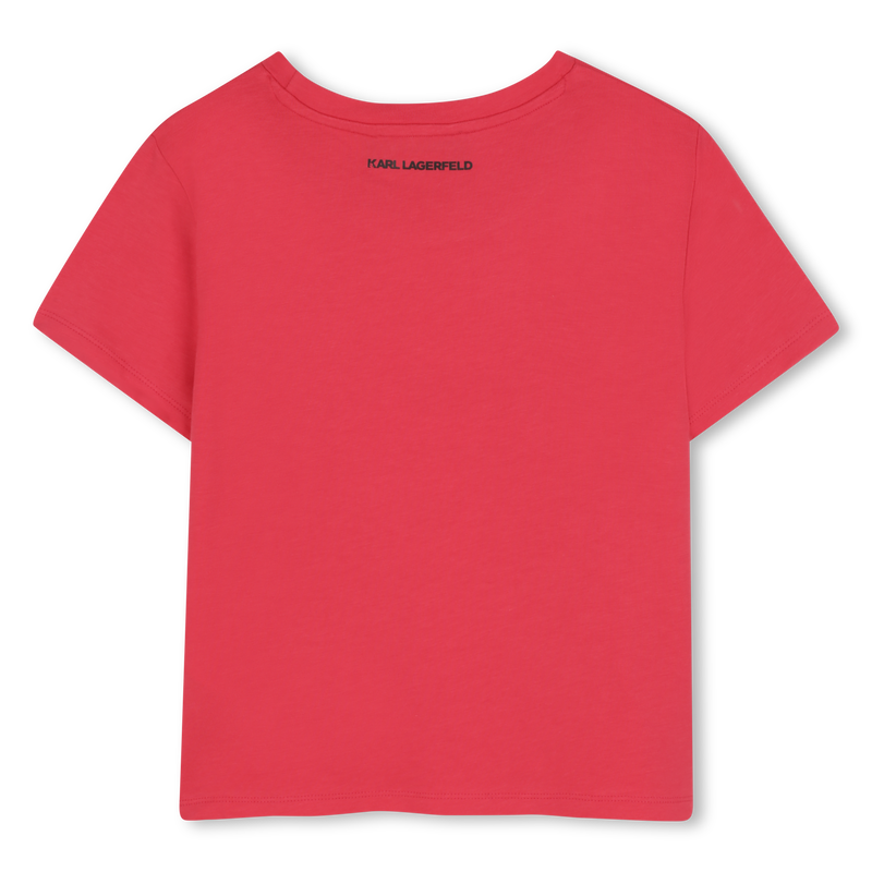 Camiseta de manga corta KARL LARGERFELD KIDS 
                        NIÑA