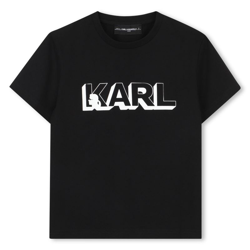 Camiseta de mangas cortas KARL LAGERFELD KIDS 
                        NI&Ntilde;O